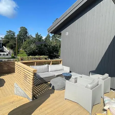 Stor Enebolig Med Hoy Standard *